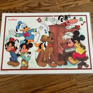 Vintage Disney Placemats, set of 3